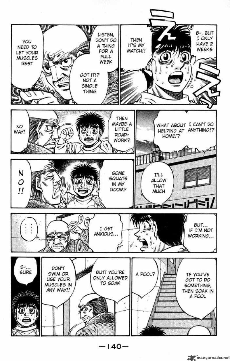 Hajime no Ippo Chapter 423 - Page 2