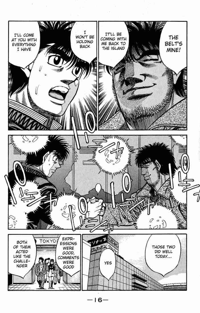 Hajime no Ippo Chapter 425 - Page 16