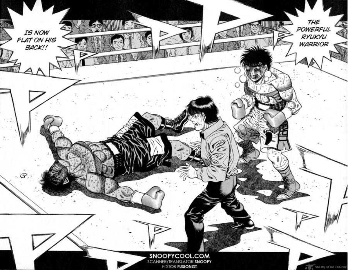 Hajime no Ippo Chapter 438 - Page 2