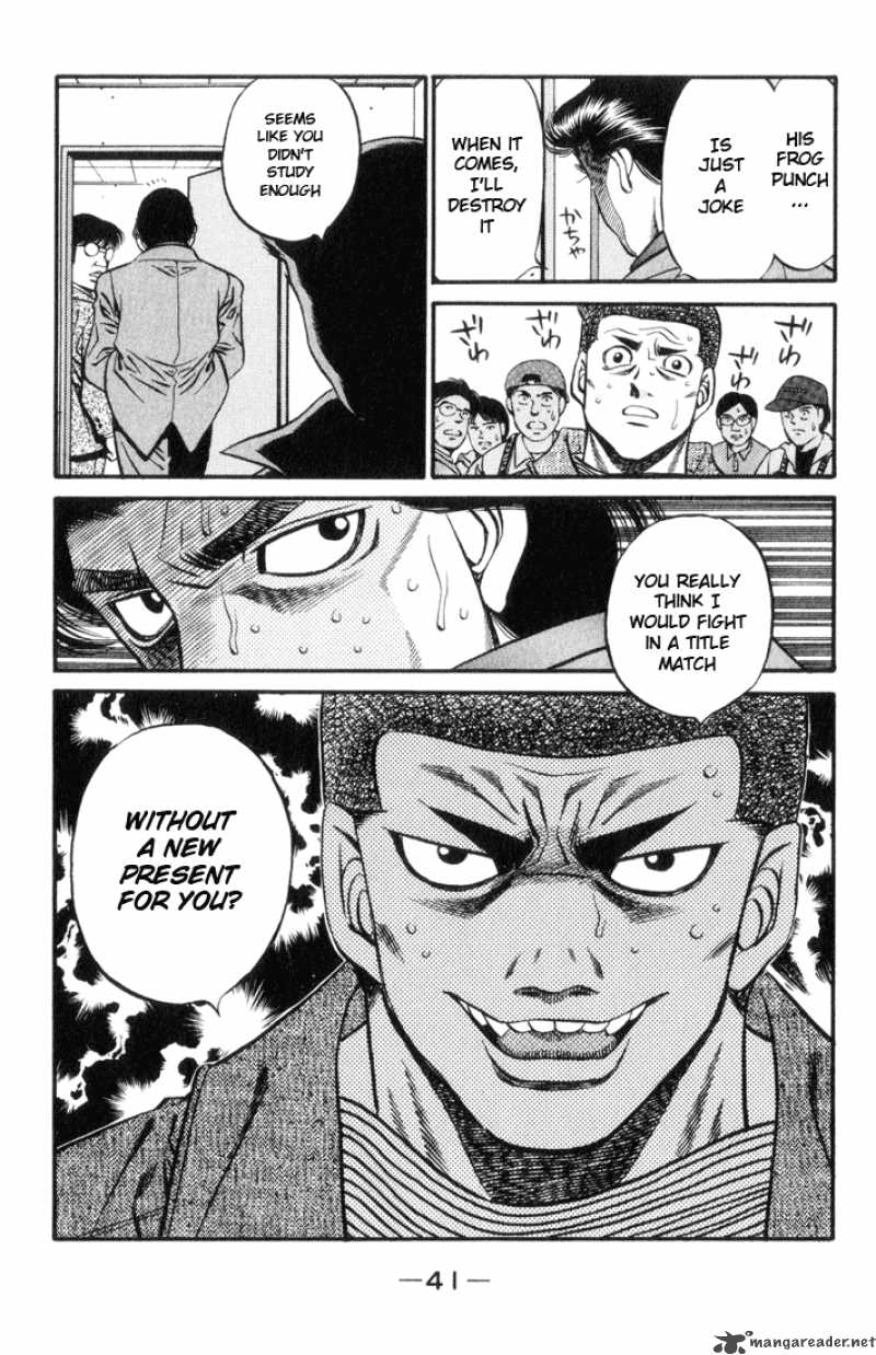 Hajime no Ippo Chapter 444 - Page 19