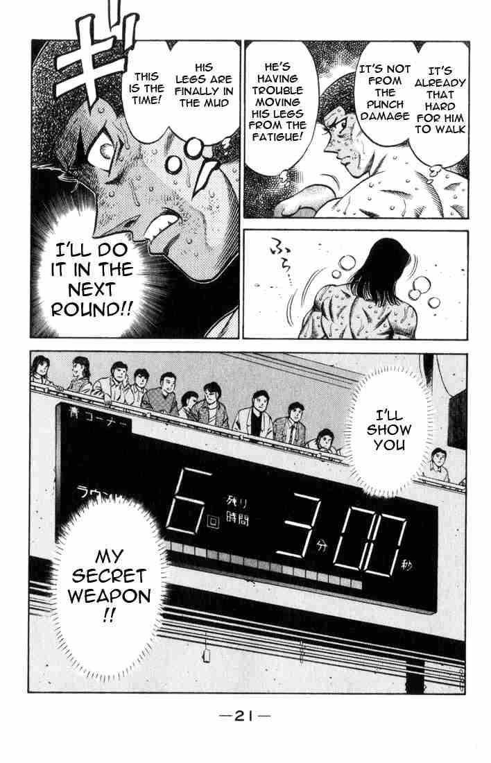 Hajime no Ippo Chapter 453 - Page 22