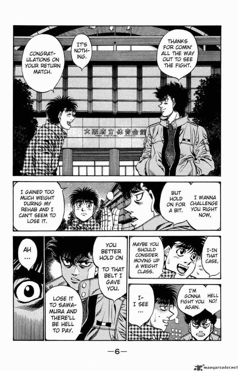 Hajime no Ippo Chapter 463 - Page 4