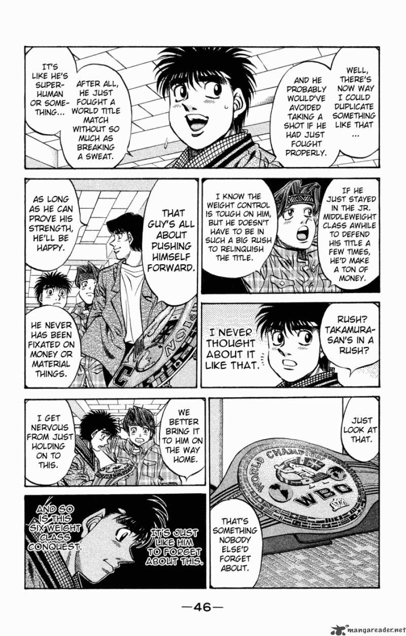 Hajime no Ippo Chapter 465 - Page 8