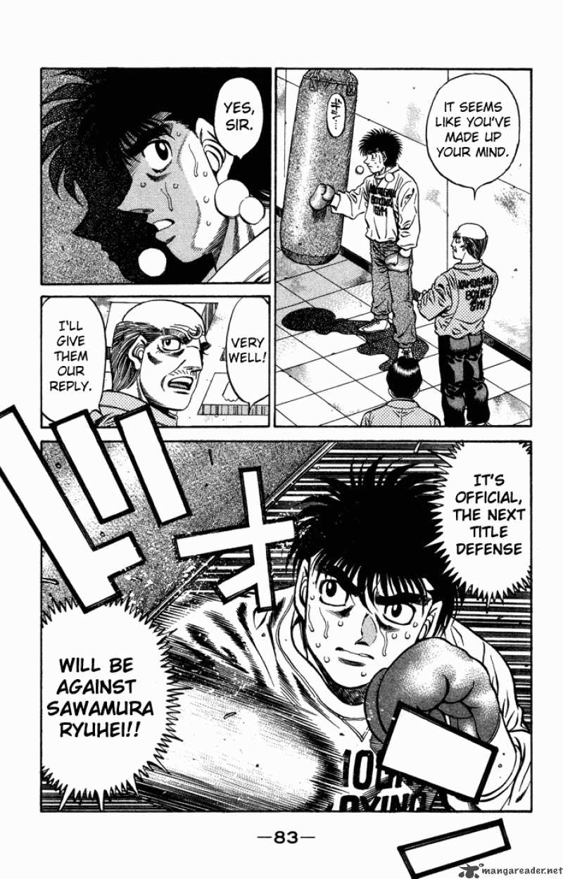 Hajime no Ippo Chapter 467 - Page 5