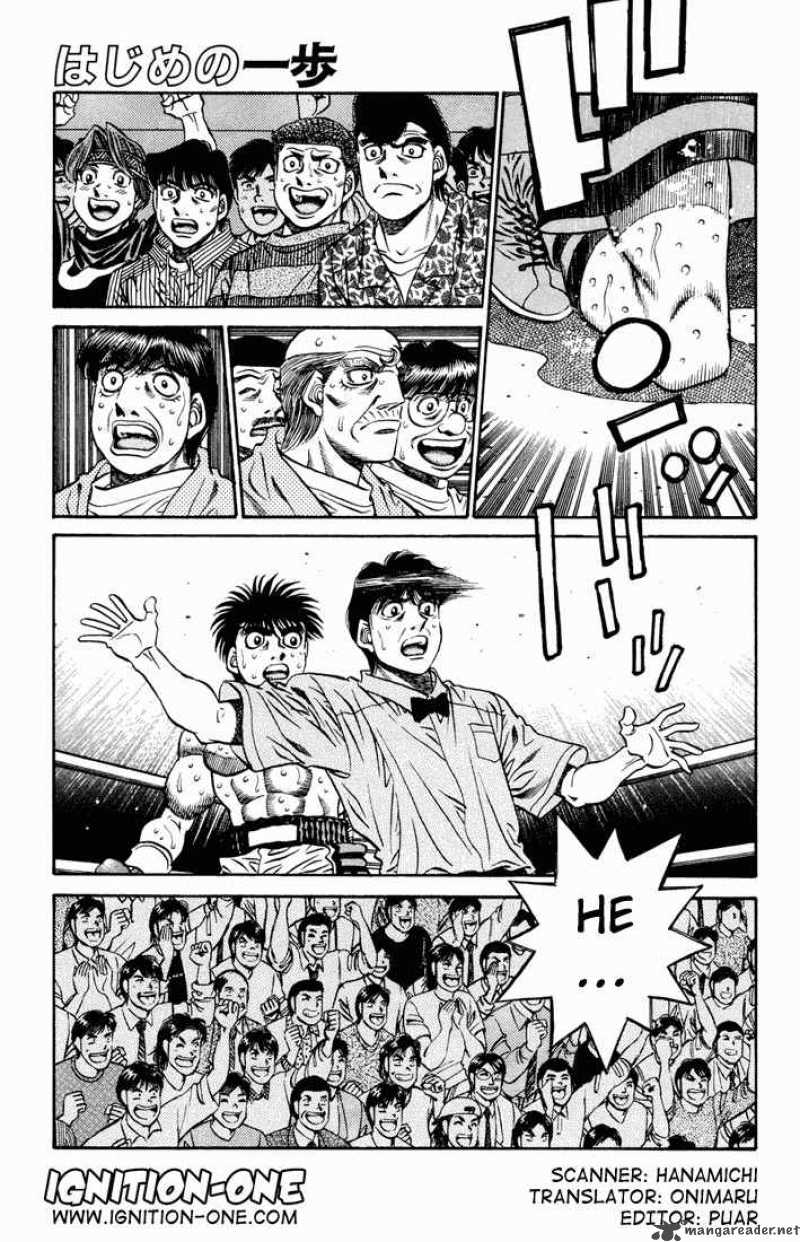 Hajime no Ippo Chapter 484 - Page 1