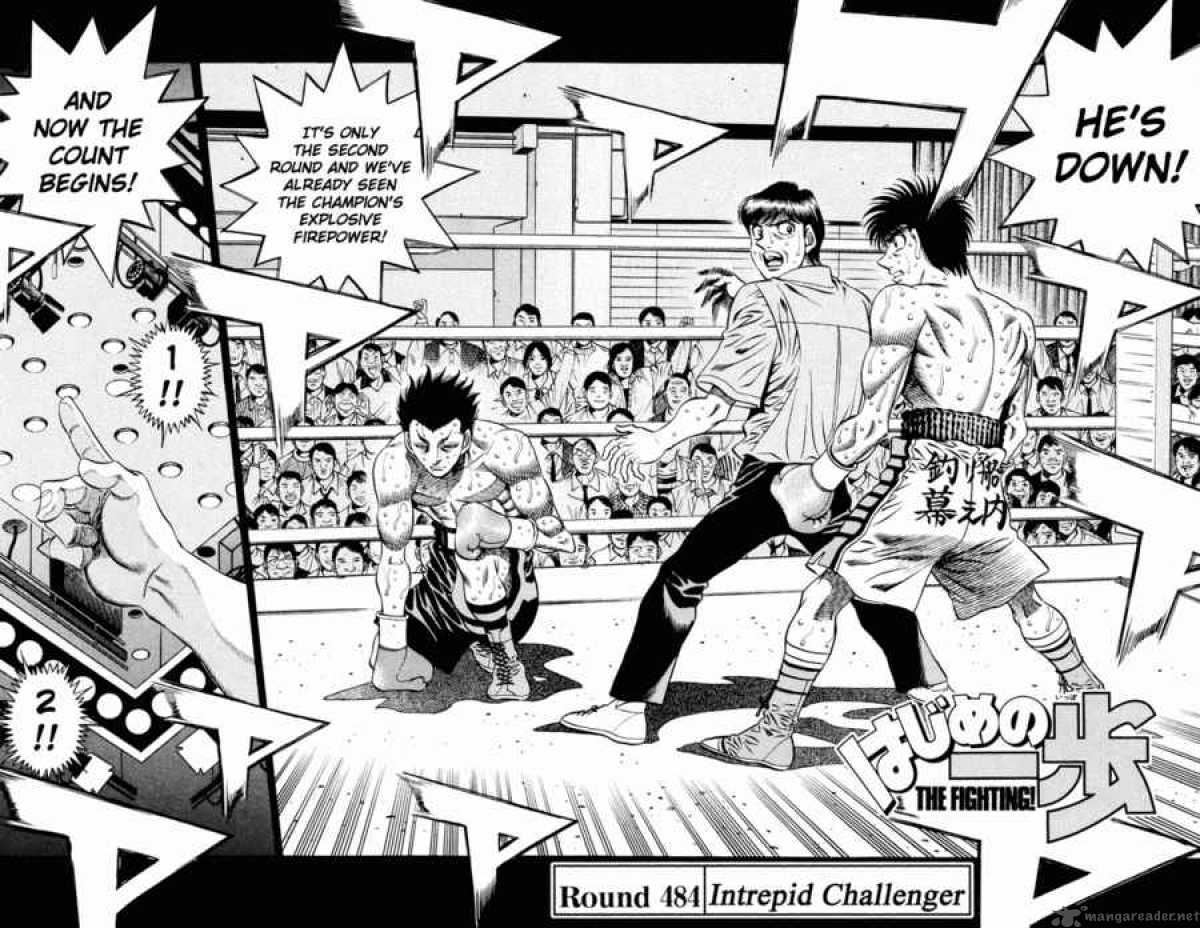 Hajime no Ippo Chapter 484 - Page 2