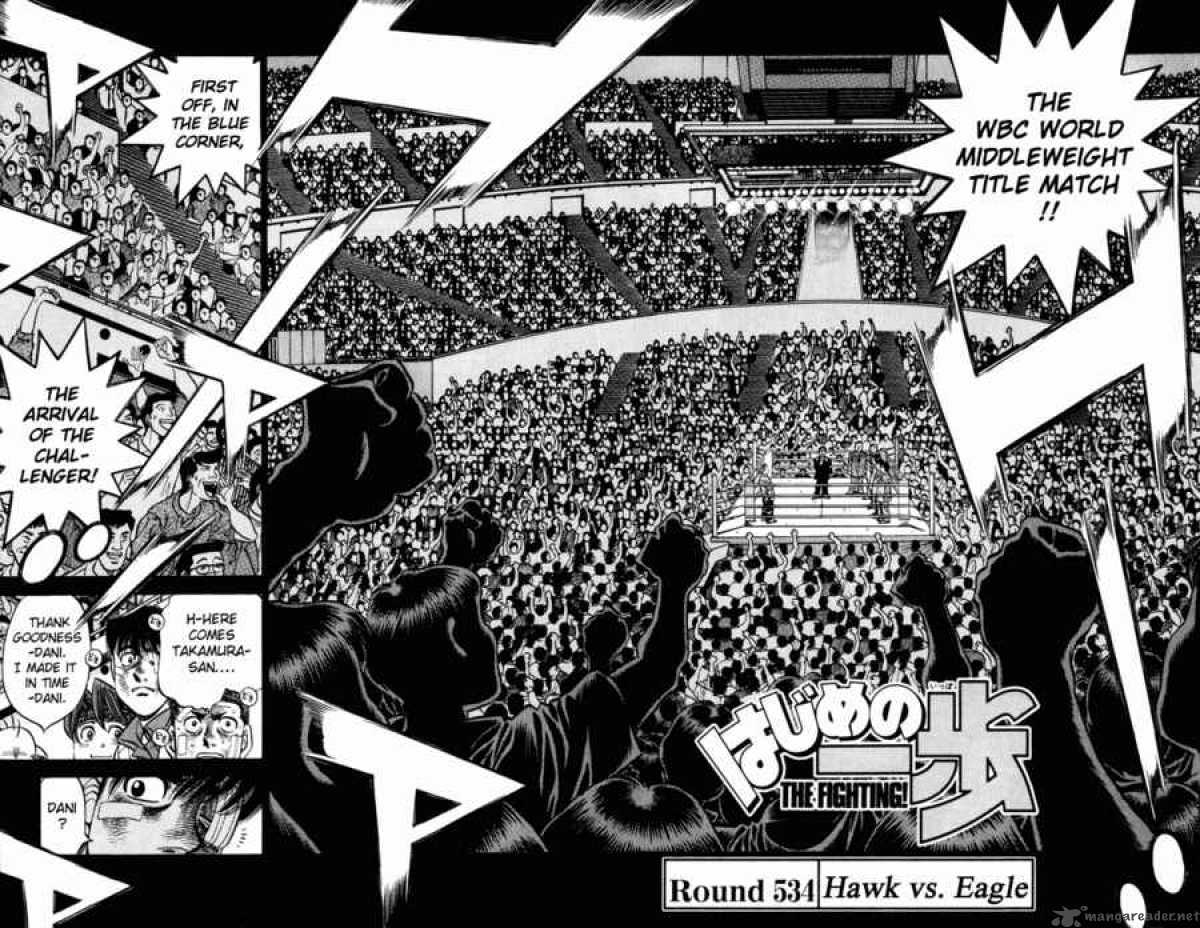 Hajime no Ippo Chapter 534 - Page 2