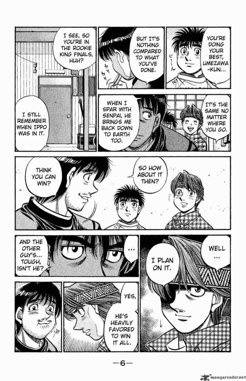 Hajime no Ippo Chapter 595 - Page 4