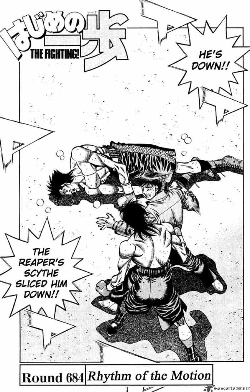 Hajime no Ippo Chapter 684 - Page 1