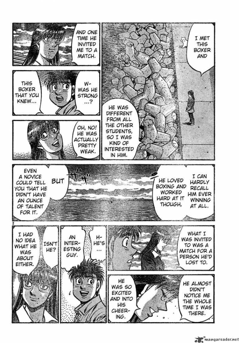 Hajime no Ippo Chapter 725 - Page 2