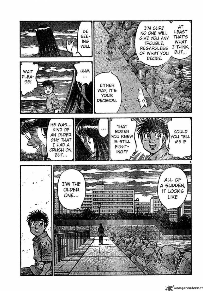 Hajime no Ippo Chapter 725 - Page 5