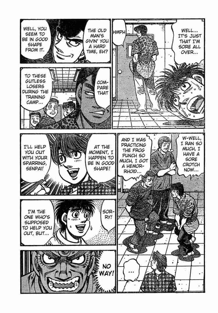 Hajime no Ippo Chapter 727 - Page 5