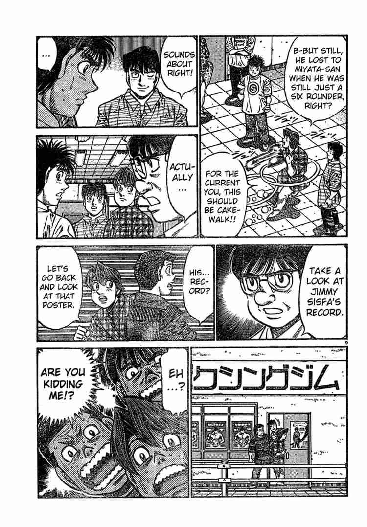 Hajime no Ippo Chapter 727 - Page 9