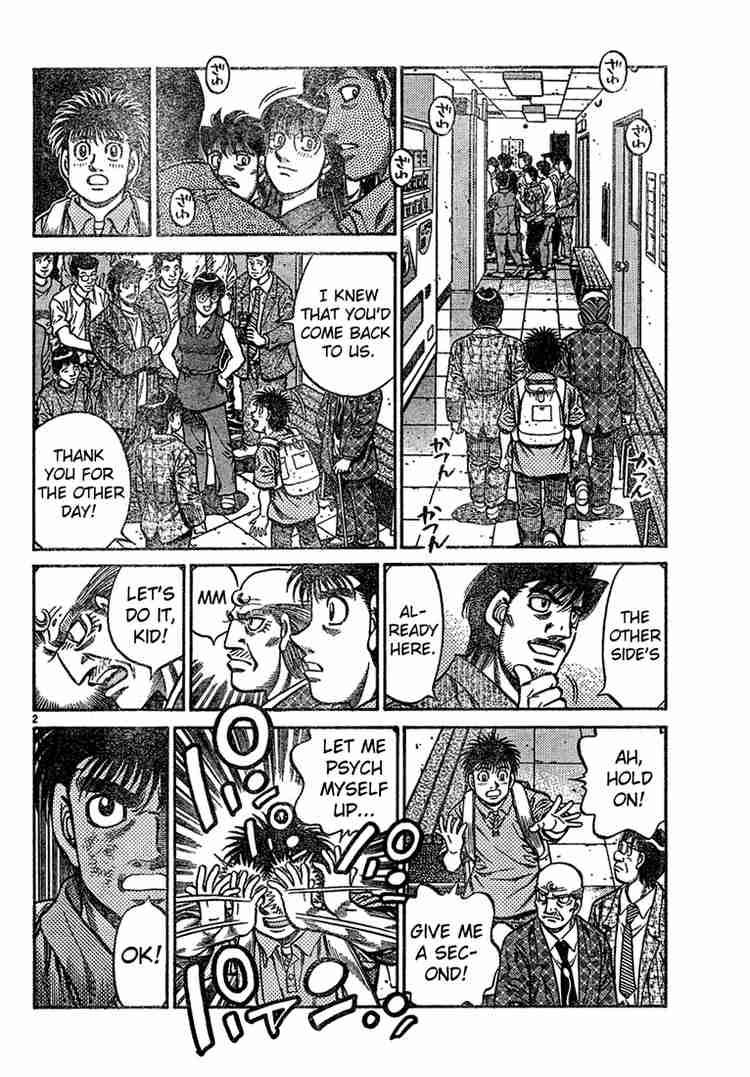 Hajime no Ippo Chapter 728 - Page 2