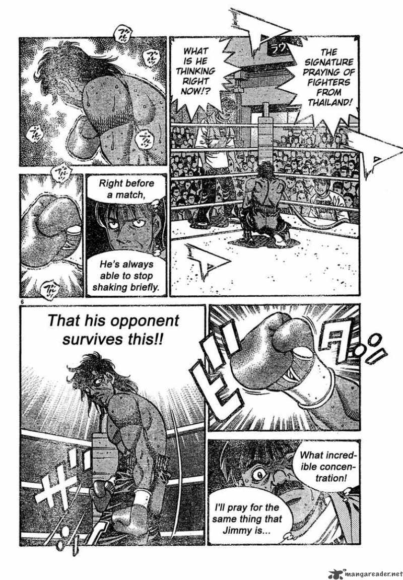 Hajime no Ippo Chapter 729 - Page 6