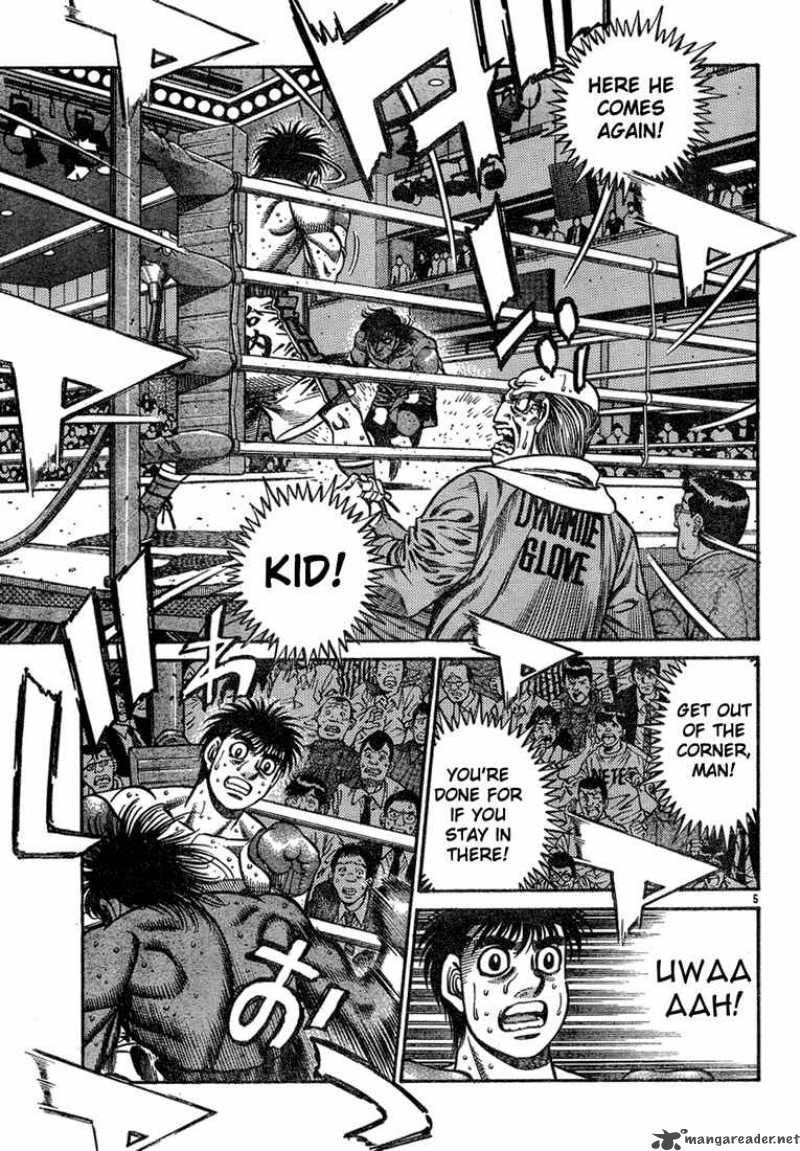 Hajime no Ippo Chapter 730 - Page 4