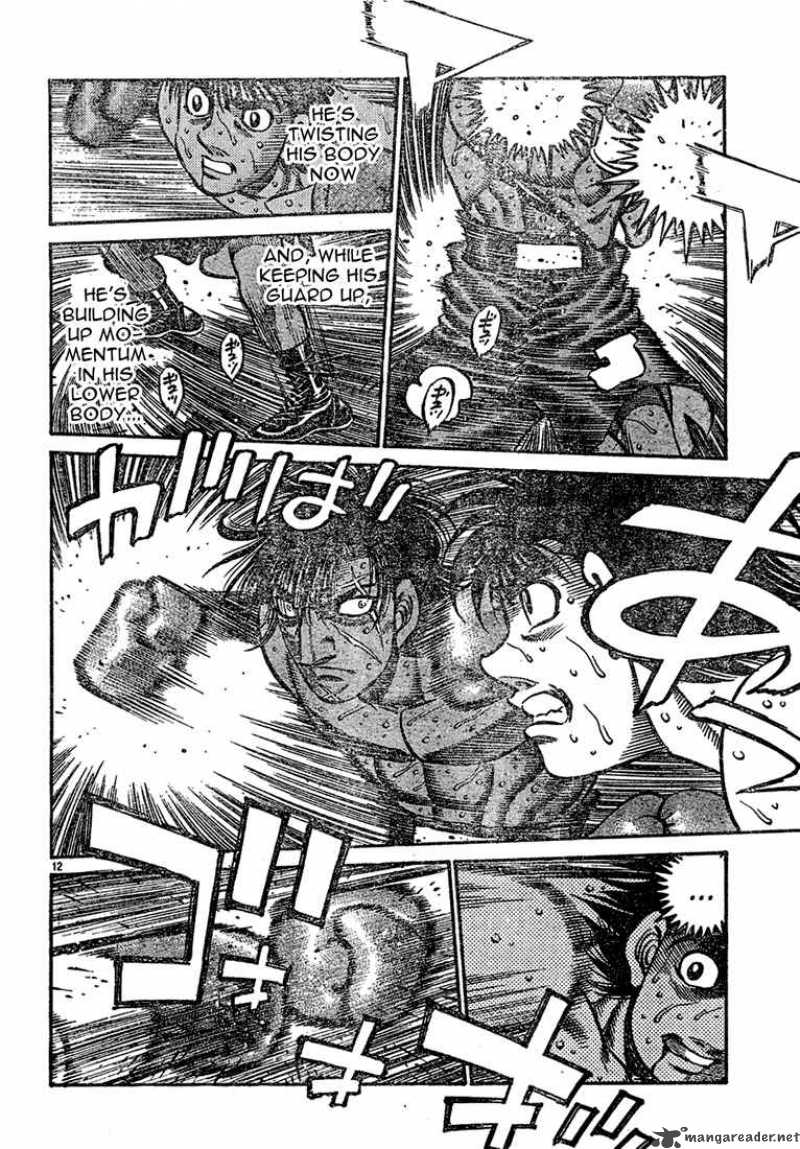 Hajime no Ippo Chapter 731 - Page 12