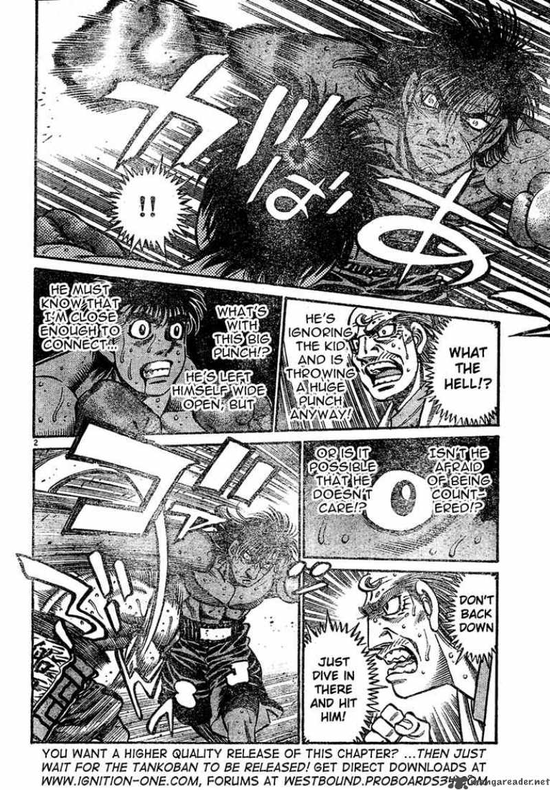 Hajime no Ippo Chapter 731 - Page 2