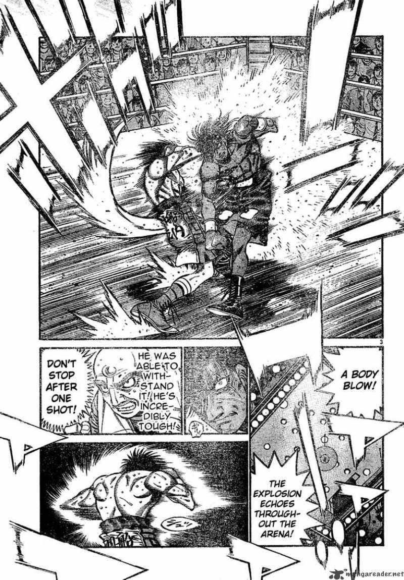 Hajime no Ippo Chapter 731 - Page 3