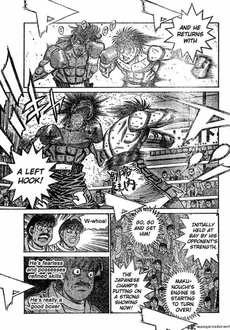 Hajime no Ippo Chapter 731 - Page 5