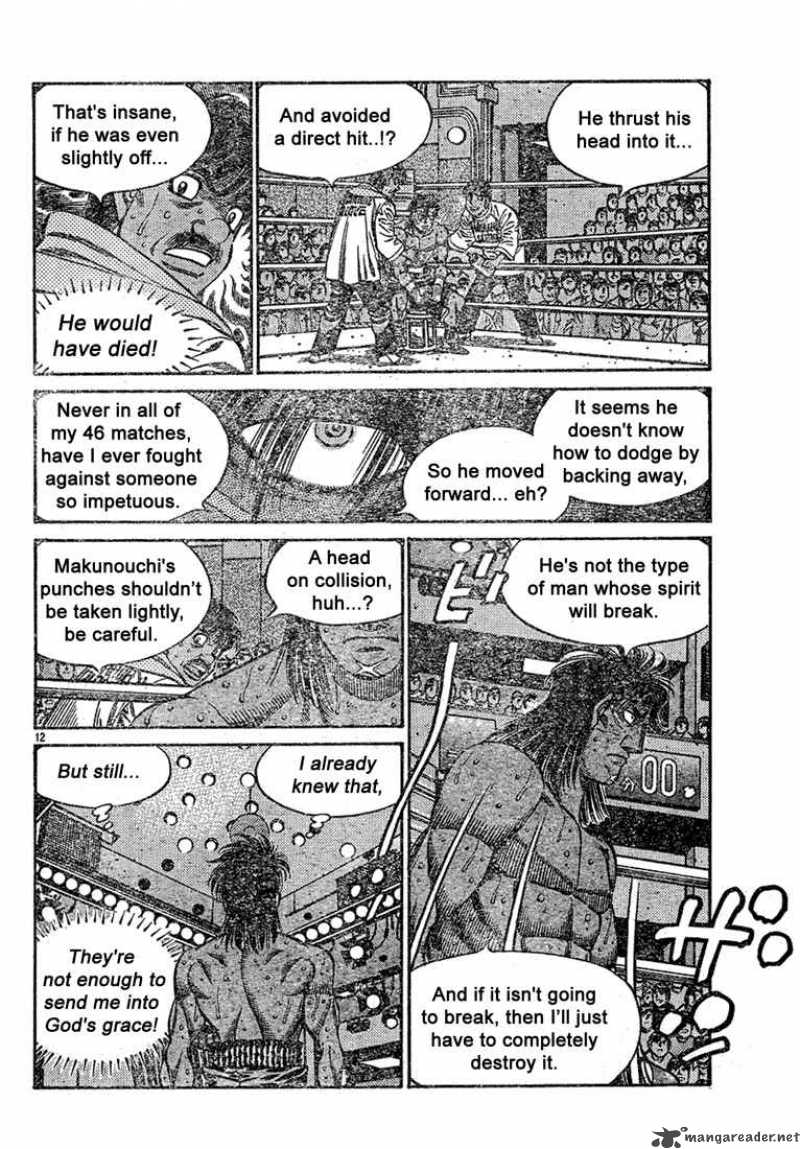 Hajime no Ippo Chapter 732 - Page 12