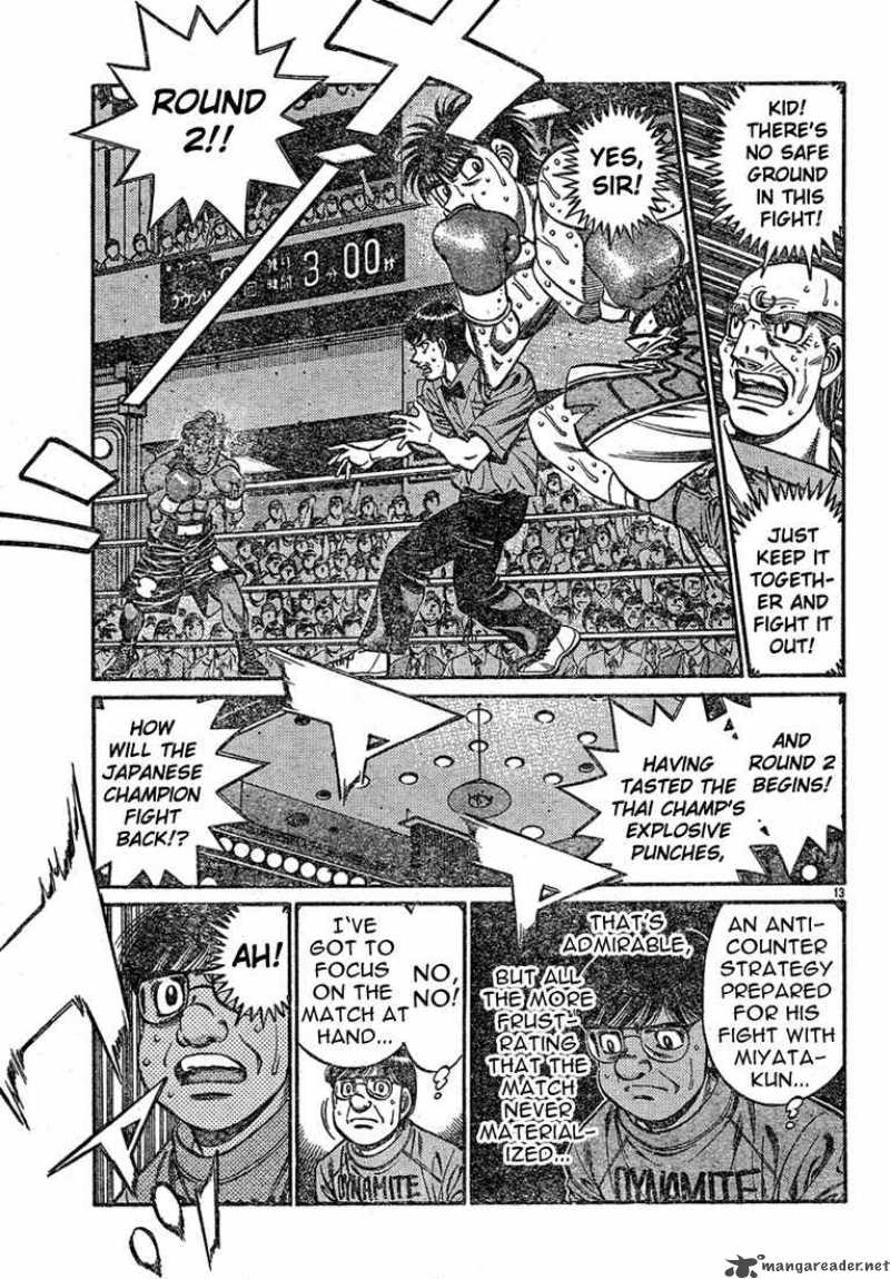 Hajime no Ippo Chapter 732 - Page 13