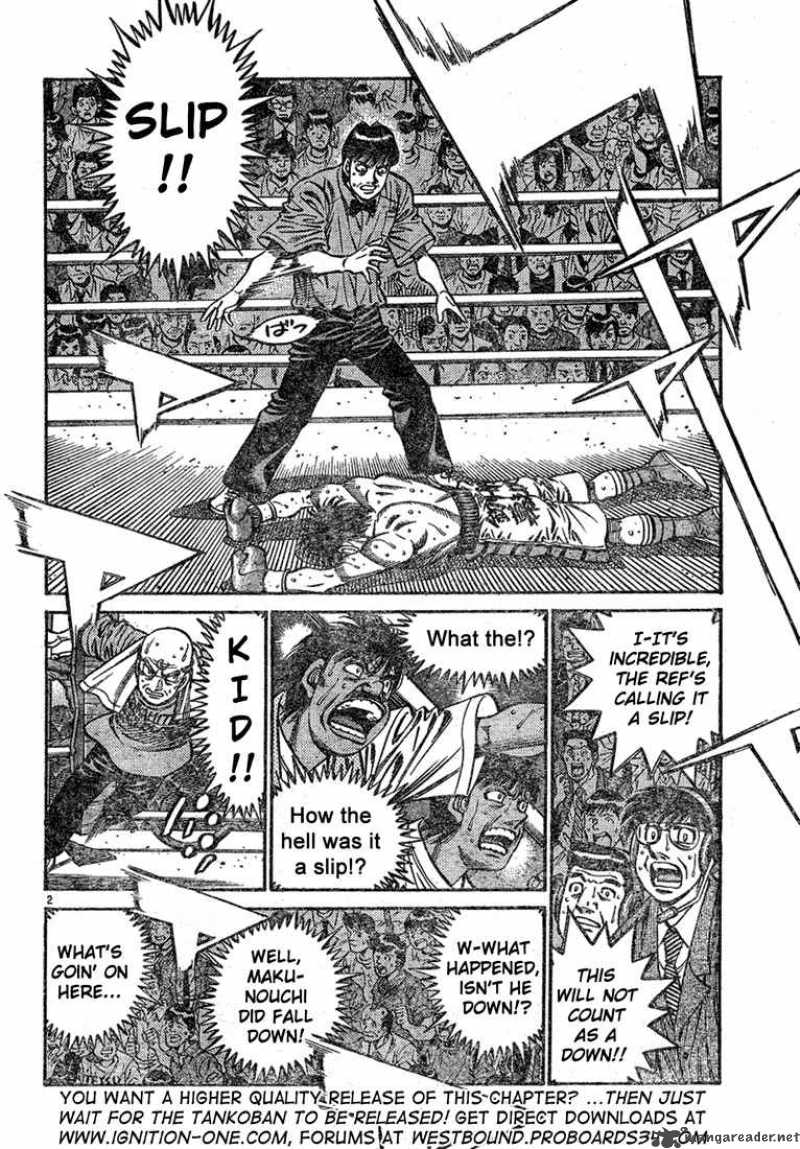 Hajime no Ippo Chapter 732 - Page 2