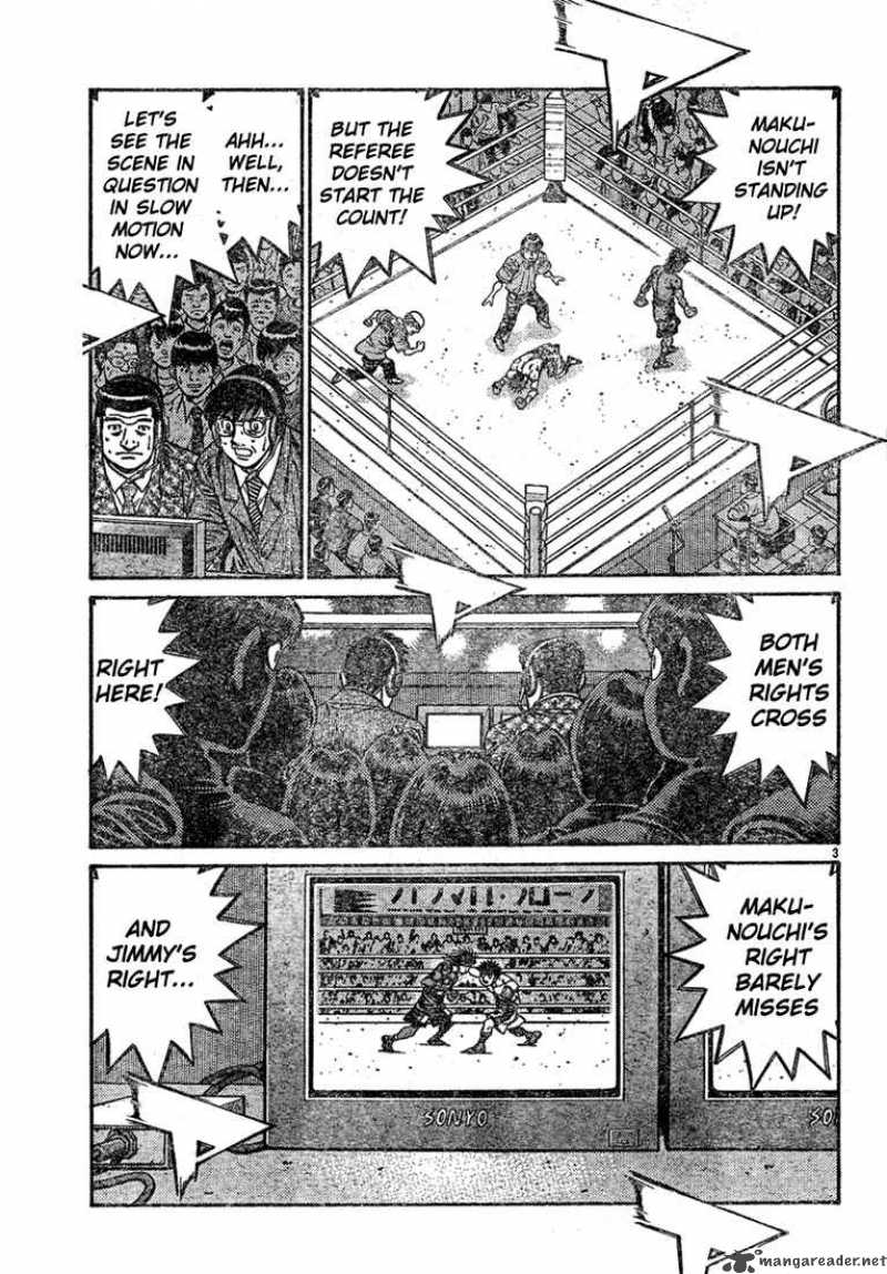 Hajime no Ippo Chapter 732 - Page 3