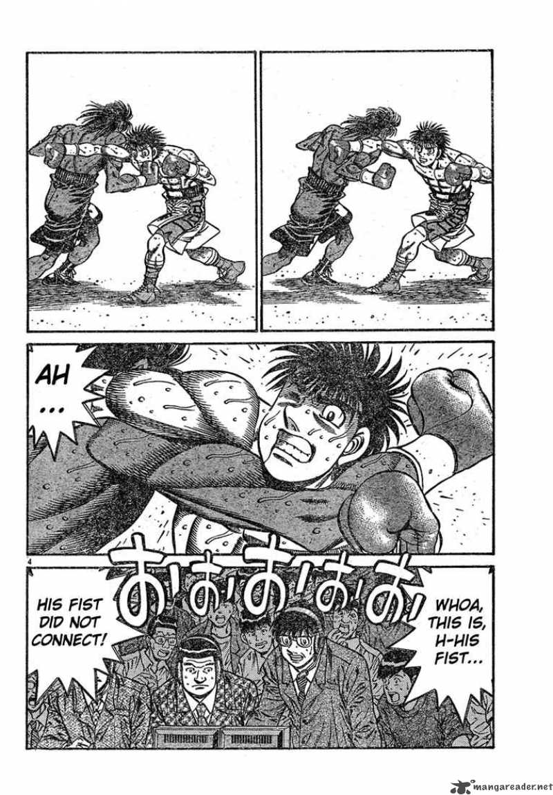 Hajime no Ippo Chapter 732 - Page 4