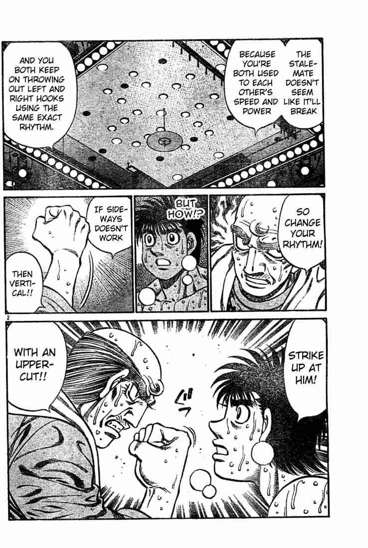 Hajime no Ippo Chapter 737 - Page 2