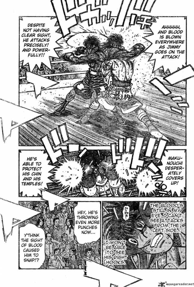 Hajime no Ippo Chapter 738 - Page 13