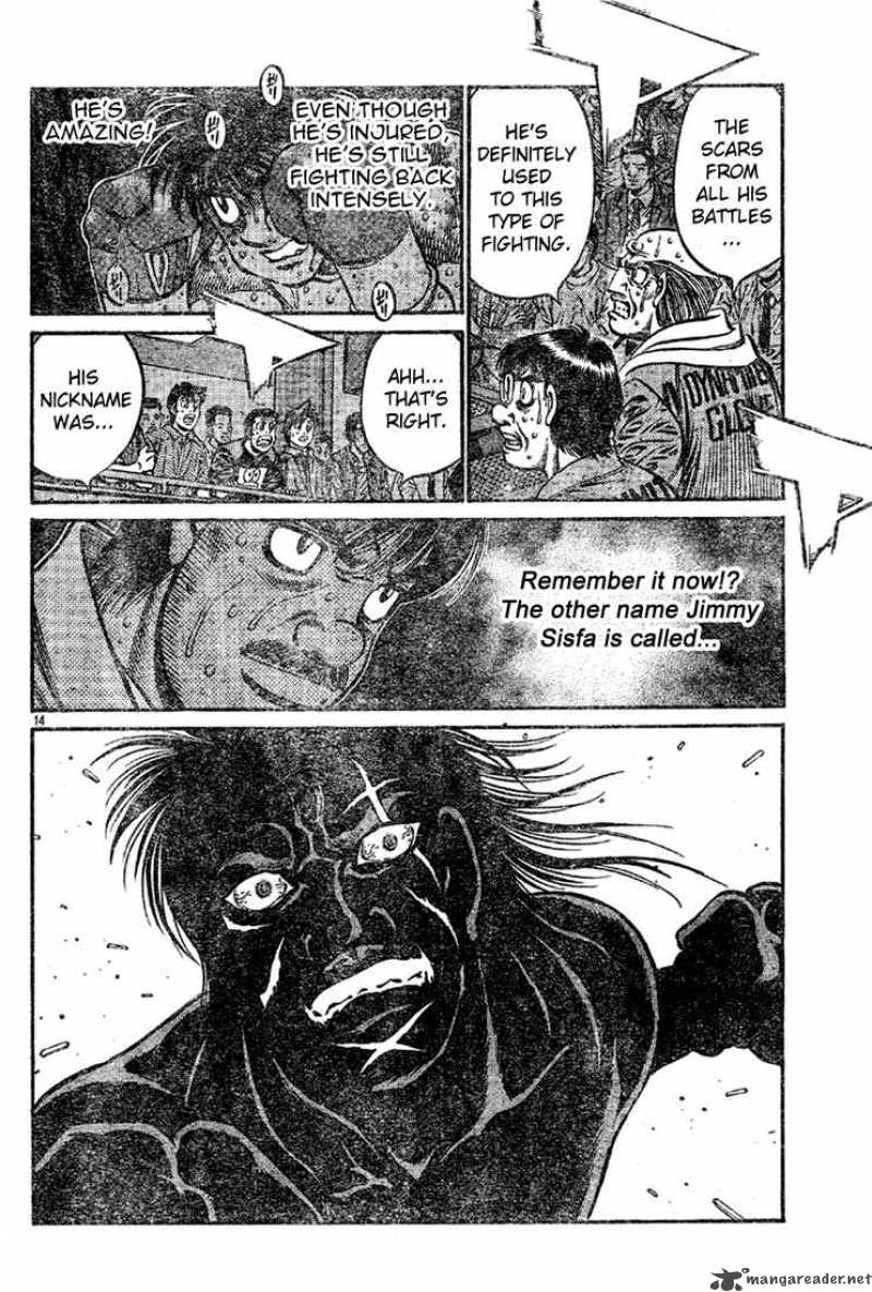 Hajime no Ippo Chapter 738 - Page 14