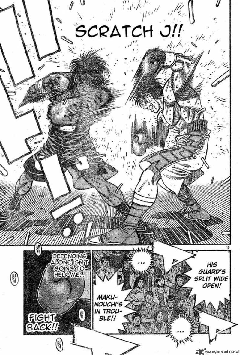 Hajime no Ippo Chapter 738 - Page 15