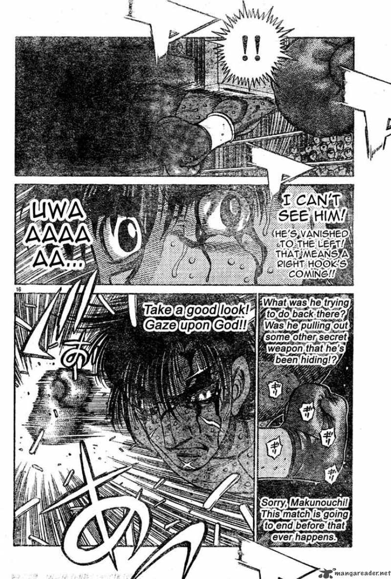 Hajime no Ippo Chapter 738 - Page 16