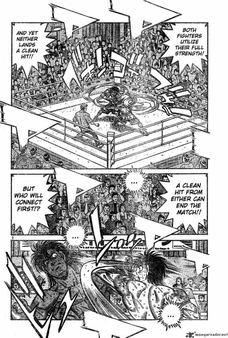 Hajime no Ippo Chapter 738 - Page 2