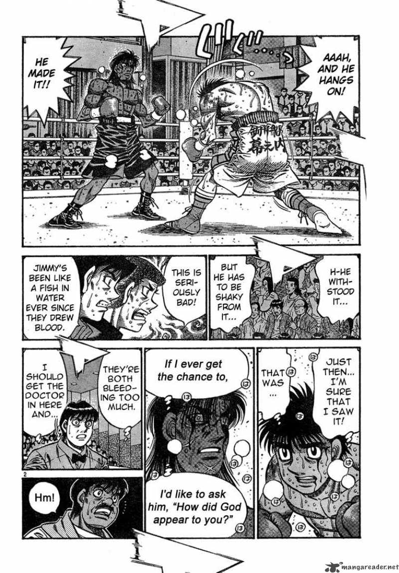 Hajime no Ippo Chapter 739 - Page 2