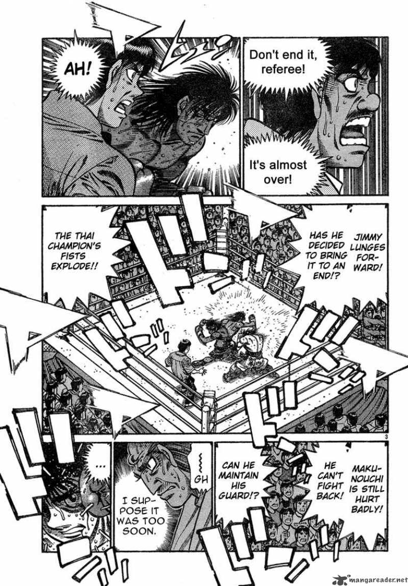 Hajime no Ippo Chapter 739 - Page 3