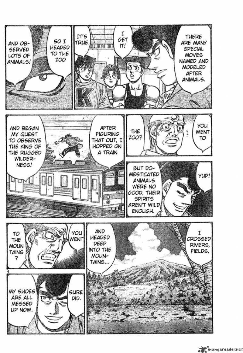 Hajime no Ippo Chapter 743 - Page 4