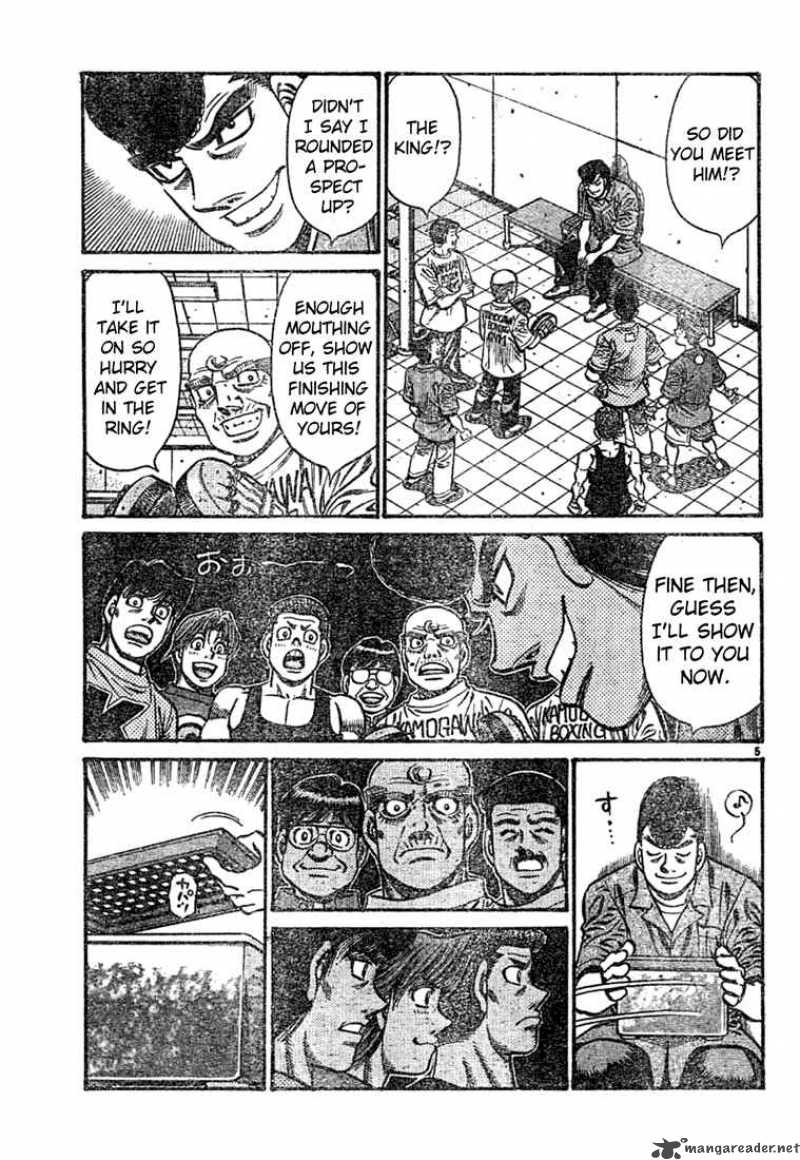 Hajime no Ippo Chapter 743 - Page 5