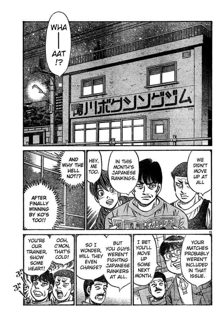 Hajime no Ippo Chapter 745 - Page 13