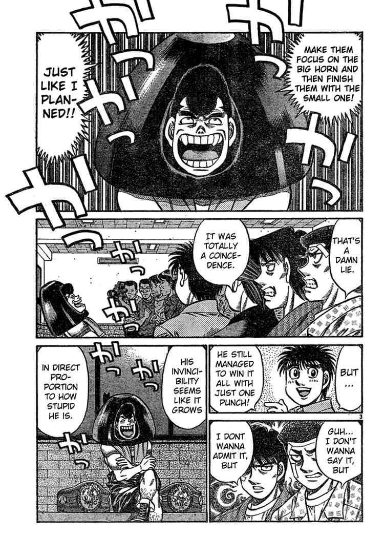 Hajime no Ippo Chapter 745 - Page 3
