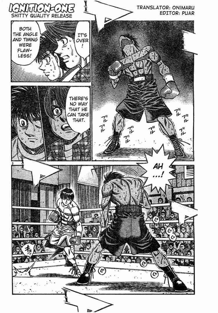 Hajime no Ippo Chapter 748 - Page 3