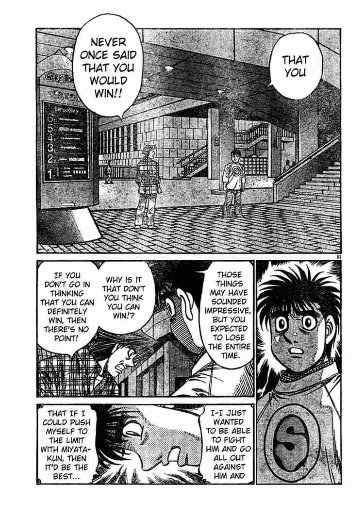 Hajime no Ippo Chapter 750 - Page 11