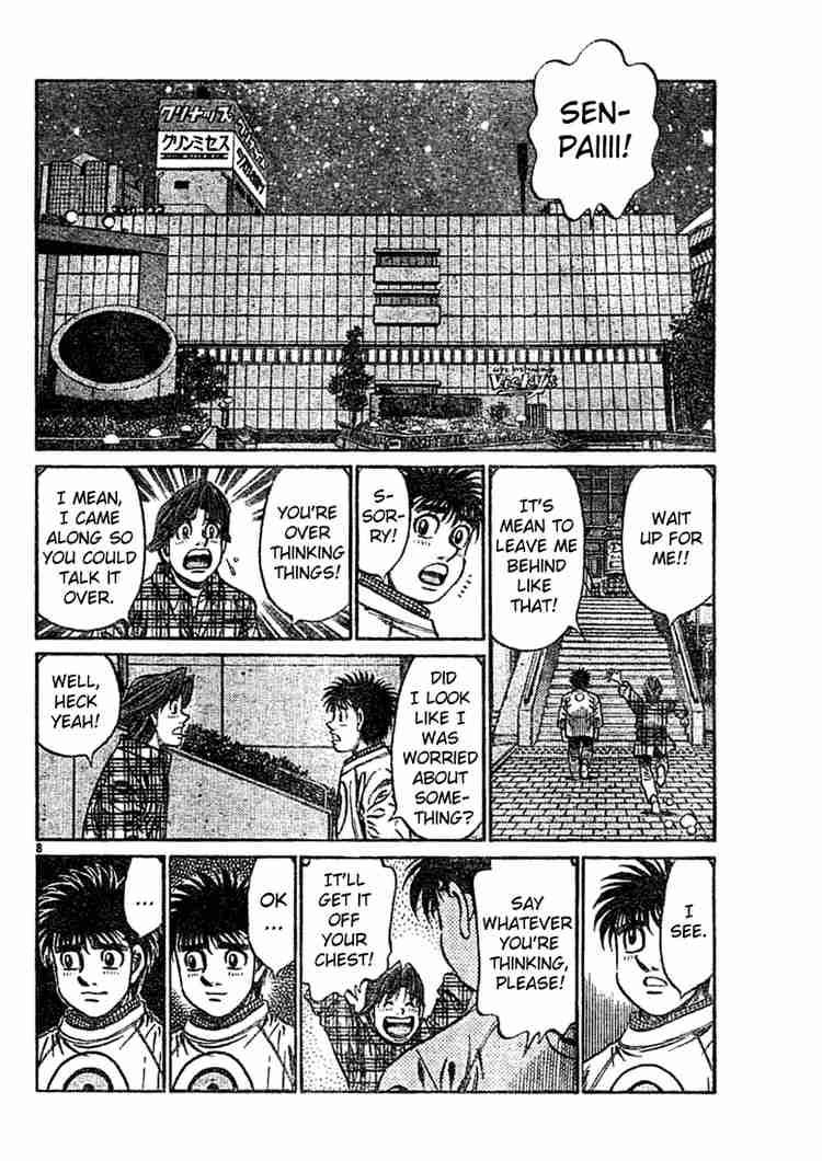 Hajime no Ippo Chapter 750 - Page 8