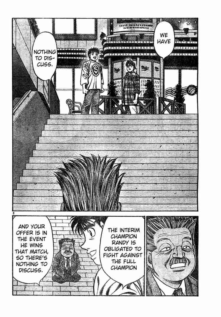 Hajime no Ippo Chapter 751 - Page 8