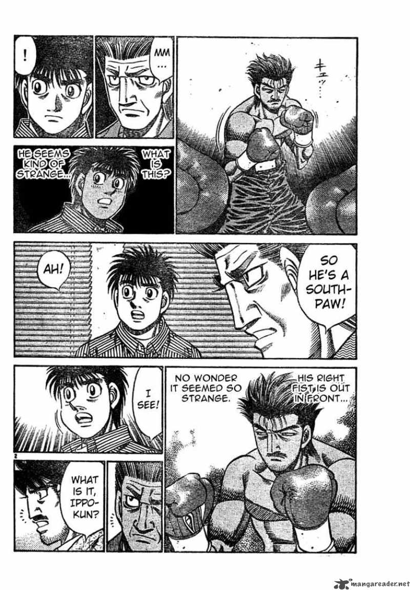 Hajime no Ippo Chapter 752 - Page 2