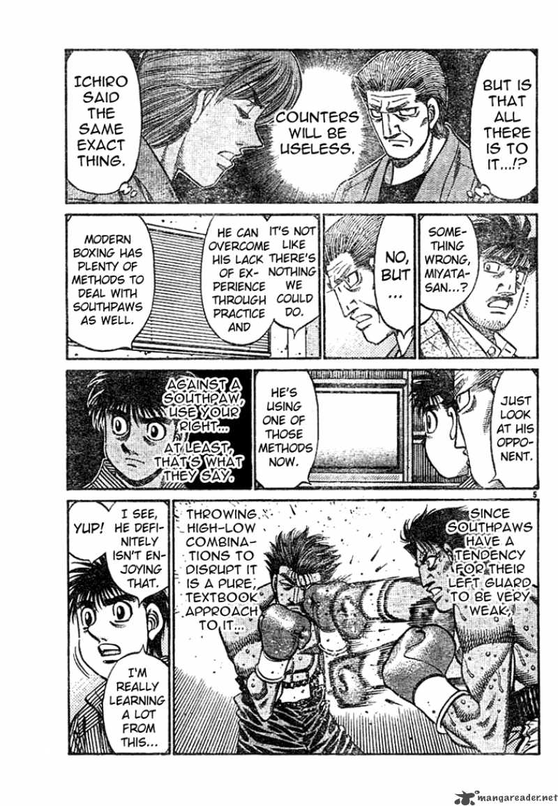 Hajime no Ippo Chapter 752 - Page 5