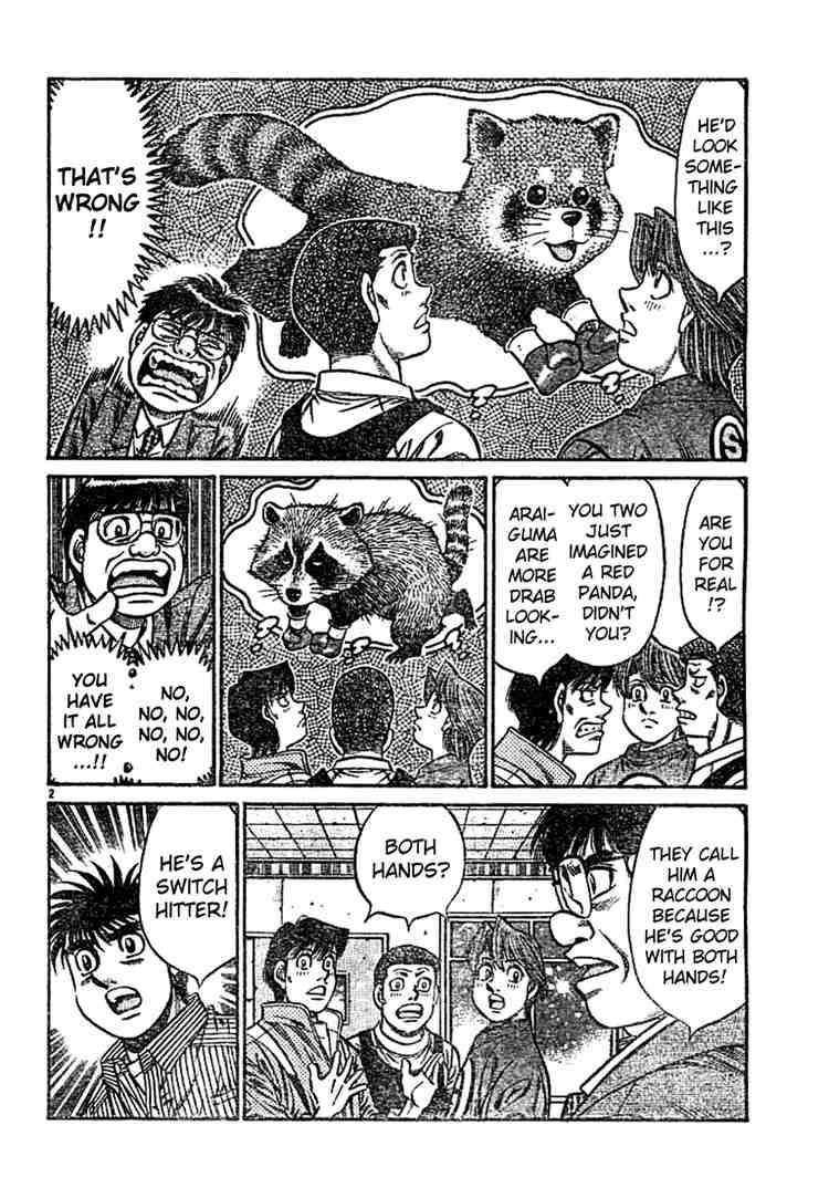 Hajime no Ippo Chapter 754 - Page 2