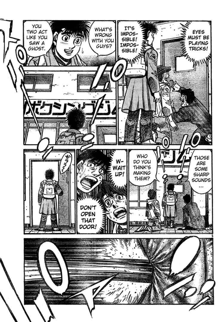 Hajime no Ippo Chapter 755 - Page 5