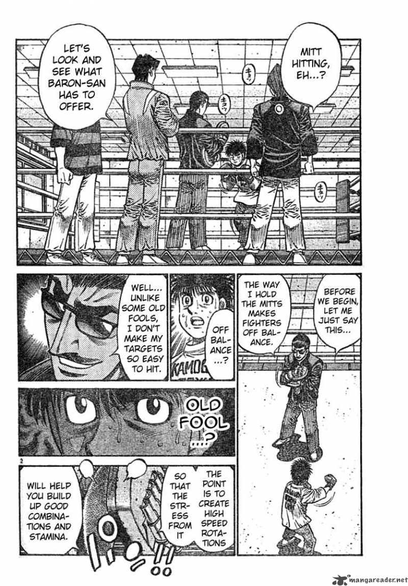 Hajime no Ippo Chapter 757 - Page 2